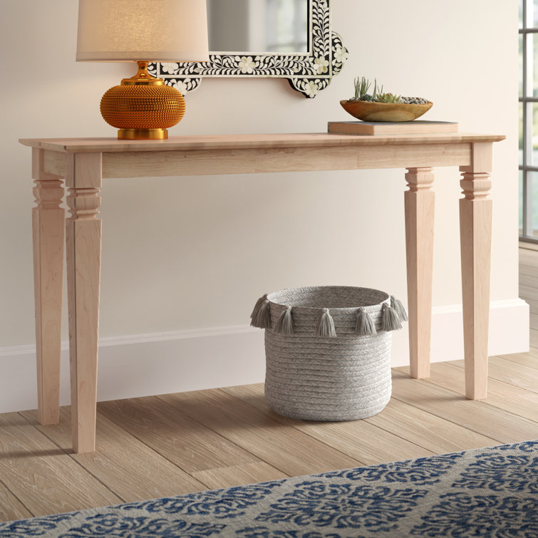 Mistana™ Lynn 52'' Solid Wood Console Table & Reviews Wayfair
